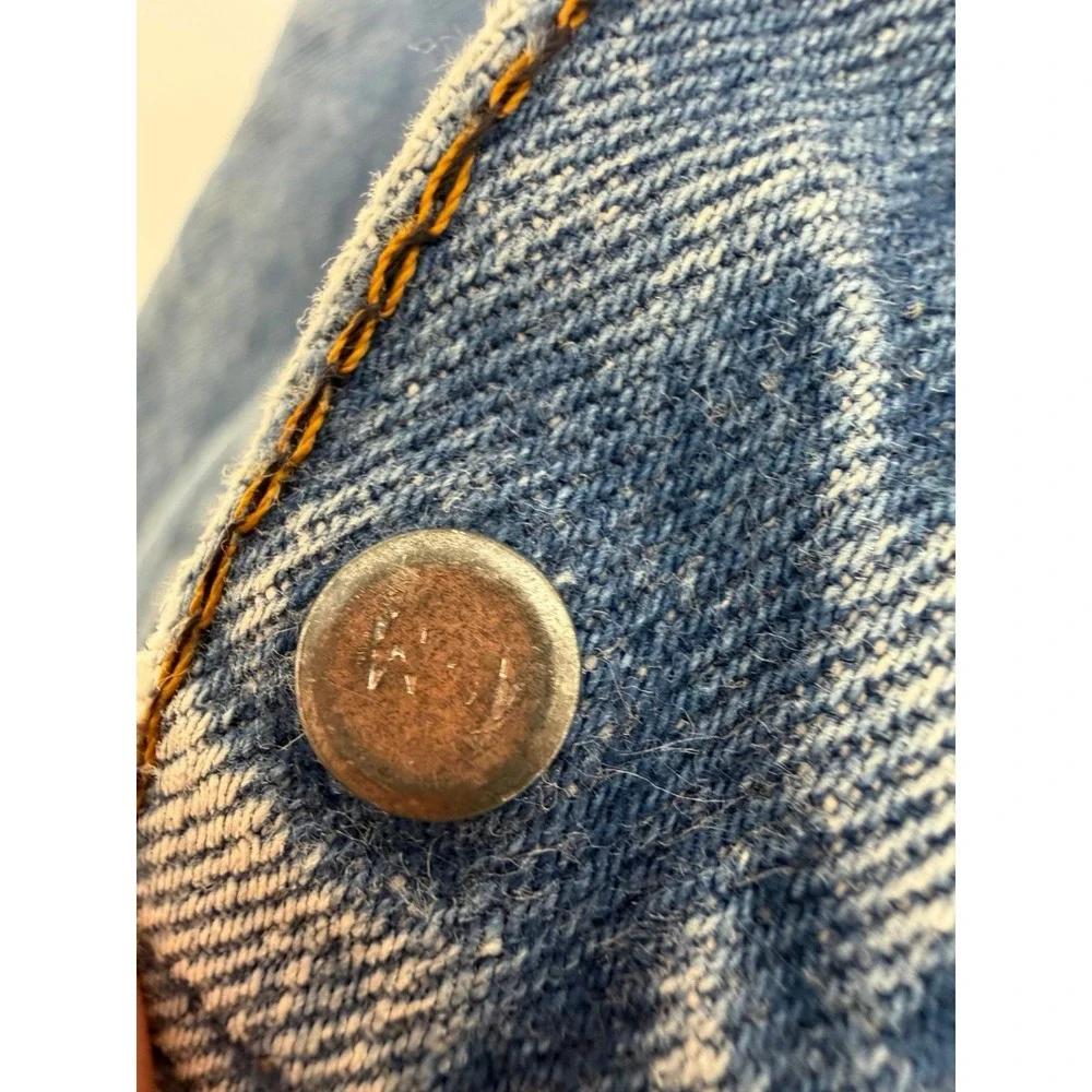Vintage Levi's 26501-0119 USA Jeans 32x31 DEVS Wash Em Hot Tag 1980s Rare